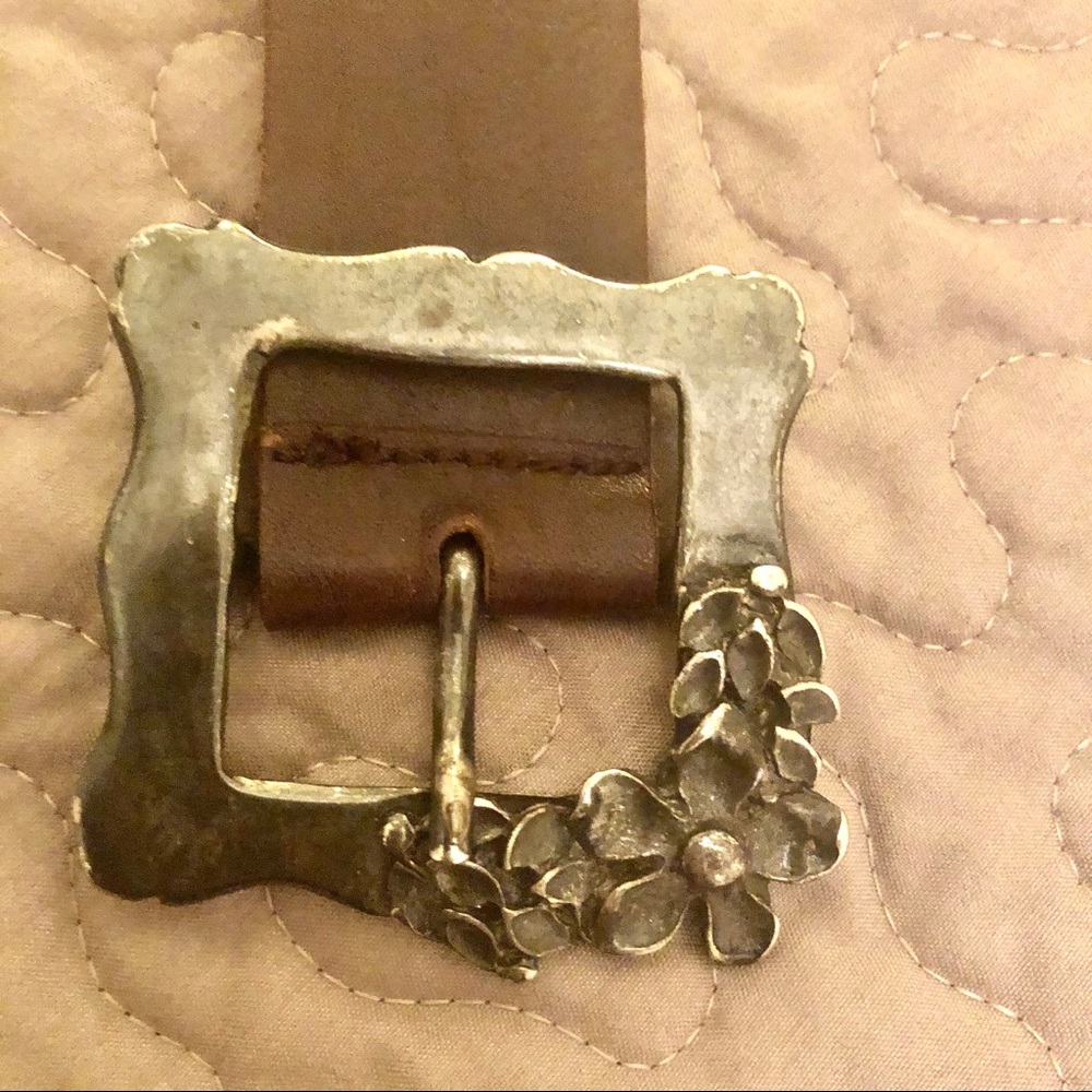Vintage italian leather belt